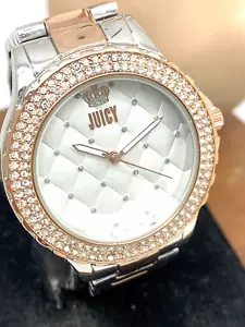 Juicy By Juicy Couture Women's Watch JC/5043 Quartz Rose Gold Silver 38mm - Picture 1 of 13
