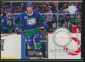 2019-20 Upper Deck Ultimate Collection Access Jersey Relic Brock Boeser