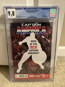 Captain America #25 CGC 9.8 1st Sam Wilson as Captain America 2014 🔥🔑🔥🔑🔥 - Bild 1 von 2