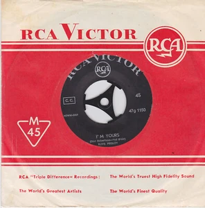 ELVIS PRESLEY- I'M YOURS -GREEK 45 - Imagen 1 de 4