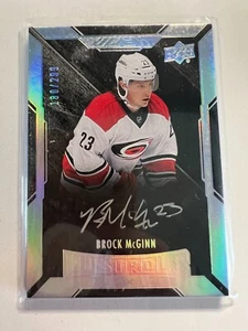 K5,745 - 2015-16 UD Black #54 Brock McGinn Auto #/299 RC - Picture 1 of 1