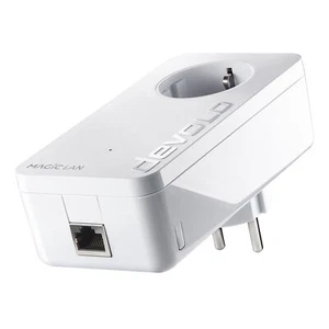 Devolo Powerline Magic 1 LAN Erweiterung 1-1-1 Homeplug AV2 Einzeladapter - Zdjęcie 1 z 9