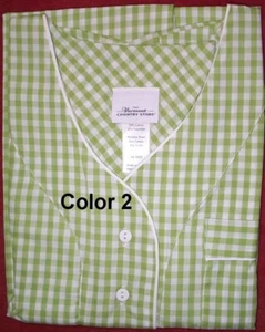 Vestido de Verano Shift Talla Pequeña 55/45 Algodón Politre Hecho en EE. UU. Verde Color #2 - Imagen 1 de 3