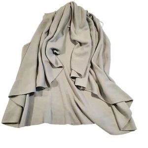 Ice Blue Shawled SWEATER VEST BY The LOOK ONE SIZE O/S Classic  - Picture 1 of 4