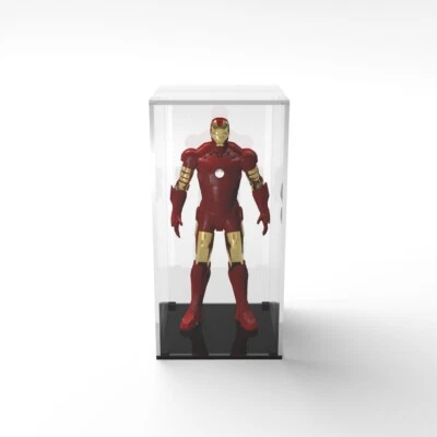 Teca 55x35 H variabile plexiglass trasparente per Modellismo e Lego  - Immagine 1 di 4