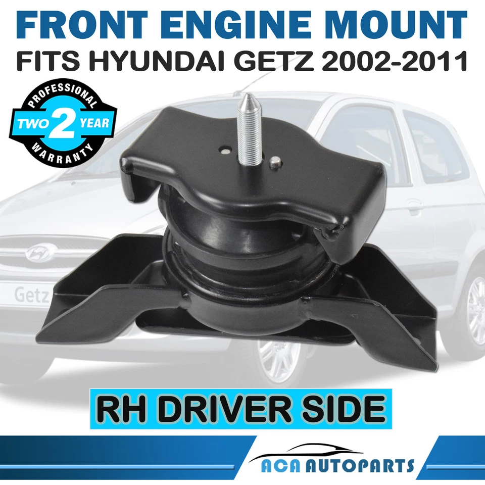 Front RH Engine Mount fits Hyundai Getz 2002-2011 Right Hand Driver Side - image 1 of 4
