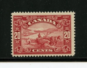 KMC4076-Kanada #157 (C618) Ernteweizen 20 ¢ dunkelkarminrot, MNH, SEHR GUTER ZUSTAND, CV $ 120,00 - Bild 1 von 2