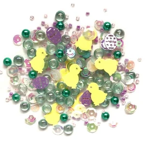 Happy Easter Sparkletz Embellishments SPK135 - Buttons Galore - Craft Sewing - Bild 1 von 2