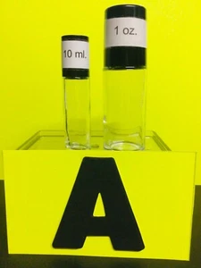 "A" Cologne Oils, 10 ml. Roll on Bottles, Muslim Oils, Buy 3, Get 1 Free - Picture 1 of 3