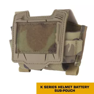 Wosport Tactical Helmet NVG Storage Bag Battery Case Weight Pouch Removable Bag - Picture 1 of 18