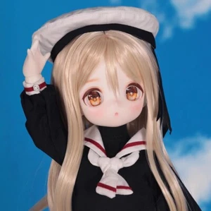 1/4 BJD Doll Girl puyoodoll kumako egg 2-Free Face Make UP+Free Eyes - Picture 1 of 7