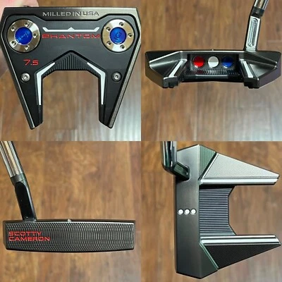 Scotty Cameron 2025 Phantom 7.5 Putter - LH - New - Xtreme Dark Finish - USA - Image 1 of 4