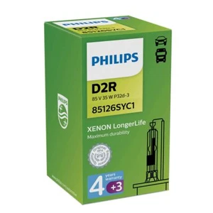 PHILIPS LongerLife D2R 85126SYC1 Xenon Car Headlight Bulb P32d-3 85V 35W Single - Picture 1 of 4