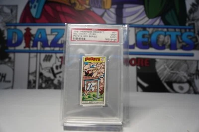 Primrose Popeye 1961 No, Oscar-over 3ª serie raro bajo 11 Pop PSA 9 (en buen estado) Foto 1 de 4
