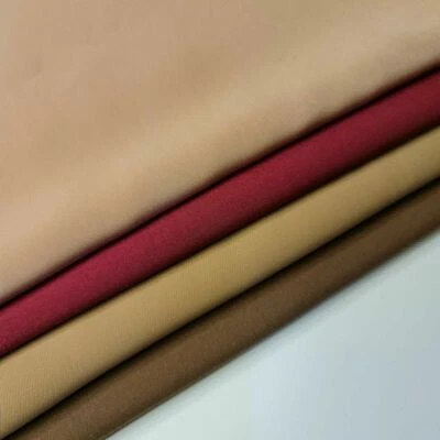 *CLEARANCE PEACH-SKIN POWDER TOUCH POLYESTER CREPE DRESS CRAFT FABRIC 58" METER  - Image 1 of 2