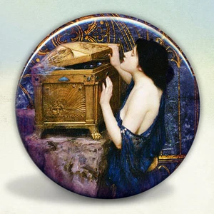Waterhouse Pandora's Box Pocket Mirror tartx - Picture 1 of 3