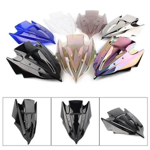 Double Bubble Motorcycle Front Windshield Screen For Kawasaki Z250 Z300 13-17 - Bild 1 von 12