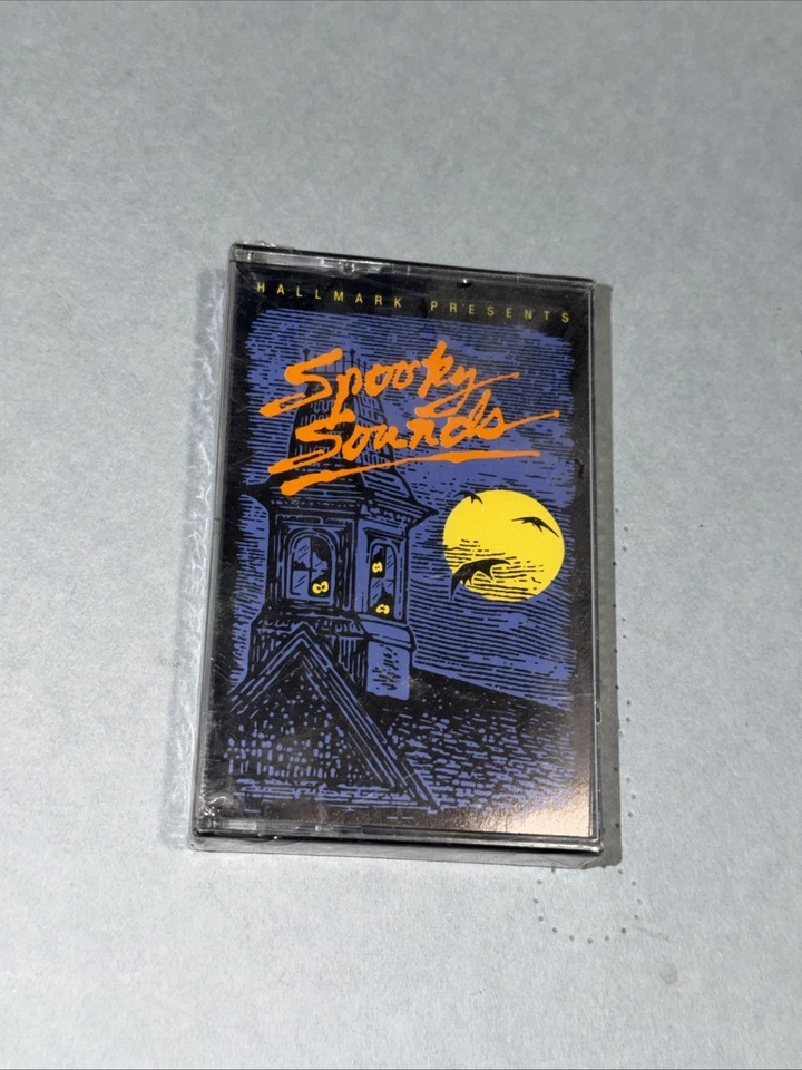 Vintage 1989 Hallmark Spooky Sounds Cassette Tape Horror Halloween SEALED - Image 1 of 3