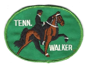 Tennessee Walker Pferd bestickt Aufnäher 4,25" Vintage FFA 4-H Rodeo Farm - Bild 1 von 1
