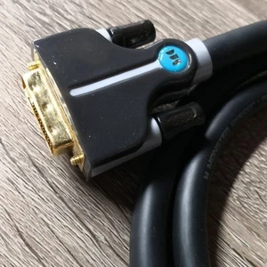 DVI to DVI Cable. 3ft. Monster. Heavy Duty. DVI-D to DVI-D for monitor, computer - Bild 1 von 9
