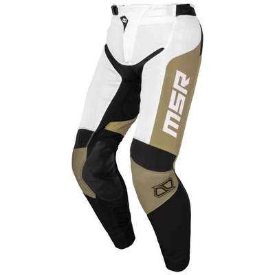 MSR NXT Air Motocross Dirt Bike Pant 38" White/Tan Foto 1 de 4