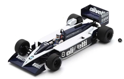 SPARK, BRABHAM BT55 #8 GP Monaco 1986 E.DE ANGELIS, 1/18,  SPA18S678 - Immagine 1 di 4