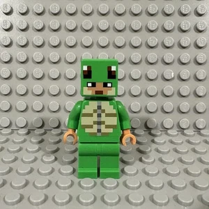 Lego Minecraft Turtle Skin Warrior Minifigure min162 - Picture 1 of 2