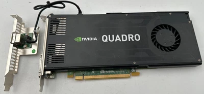 QUADRO K4000 VIDEO CARD 3GB RAM GDDR5 - Image 1 of 4