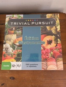 Hasbro Games Trivial Pursuit Edition Gastronomie Edition French Language - Picture 1 of 5