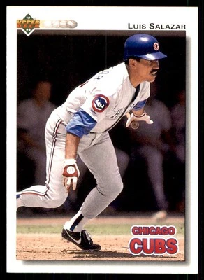 1992 Upper Deck Luis Salazar Chicago Cubs #638 - Image 1 of 2