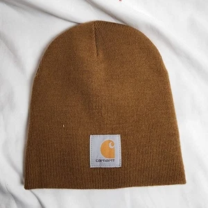 Gorro Carhartt Marrón A205 BRN Acrílico  - Imagen 1 de 4