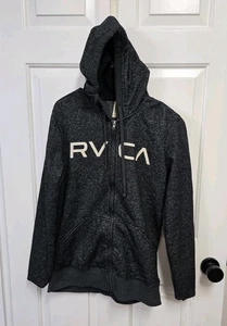 rvca zip up hoodie Heathered Mens Large - Picture 1 of 3