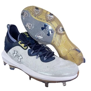 Botines de béisbol Under Armour Harper 8 Elite TPU azul marino 3026591-102 para hombre talla 7,5 - Imagen 1 de 11