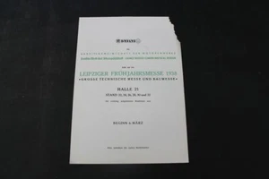 alter Druck ADM Motorenwerke Werbung Reklame Sammler - Picture 1 of 10