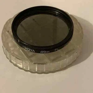 Hoya PL Polariser (CHOOSE SIZE) Linear Polarizer Filter & Case - Picture 1 of 1
