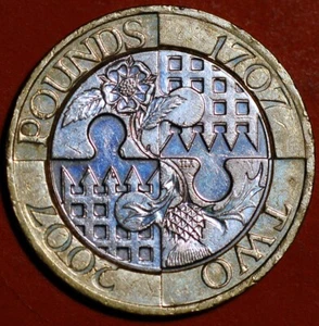 Great Britain 2 Pounds 2007 KM# 1076 - Picture 1 of 2