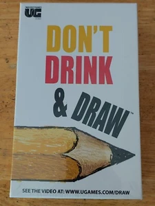 Don't Drink and Draw By University Games Age 21+ Fun Drinking Game new unopened - Picture 1 of 2