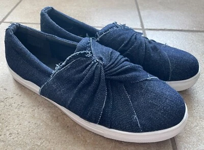 Zapatillas Mujer Wanted - Azul Denim - Sin Cordones - Talla 8.5 - Usadas Una Vez - Usadas en Excelente Condición Foto 1 de 4