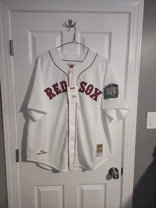 100% Authentic Mitchell & Ness 1999 Pedro Martinez Boston Red Sox Jersey 52 XXL - Picture 1 of 5