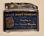 VINTAGE 1950s TOWNE MUSIC COMPANY Lighter by RONSON NESOR "Everything in Coin-Op