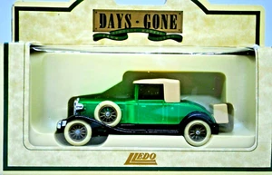 LLEDO Special 1932 ROLLS-ROYCE PLAYBOY Auto mit Motorhaube in Farbe Metallic GRÜN MIB - Bild 1 von 12