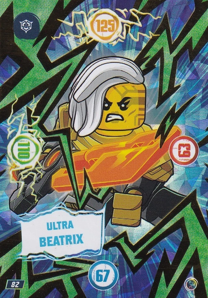 Lego Ninjago Series 9 TCG Card No. 82 Ultra Beatrix - Image 1 of 1