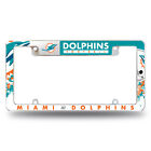 Rico Industries NFL Football Miami Dolphins Primary All Over Chrome Frame
