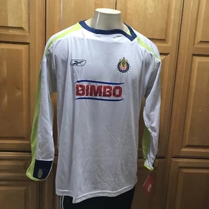 Authentic Reebok Club Chivas Guadalajara Jersey 2007-2008 SIZE XL Long Sleeve - Picture 1 of 12