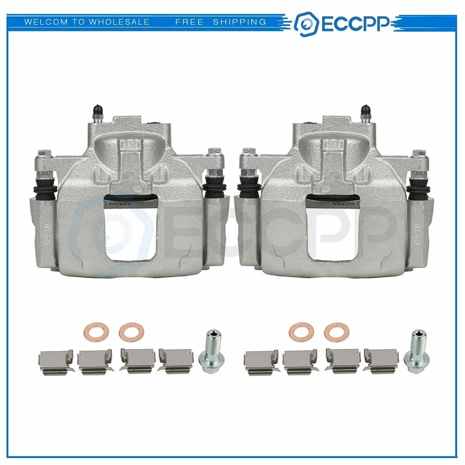 Juego de 2 pinzas de freno delanteras nuevas para Dodge Nitro 2007-2010 18B5045 18B5044 Foto 1 de 4