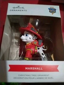 Hallmark Christmas Tree Ornament Paw Patrol The Movie MARSHALL Ornament T22 - Picture 1 of 1