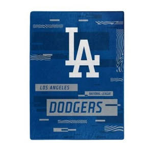 Los Angeles Dodgers Blanket 60x80 Raschel Digitize Design - Picture 1 of 1