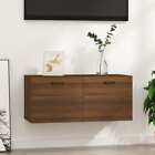Wall Cabinet Brown Oak 80x35x36,5 cm Engineered Wood