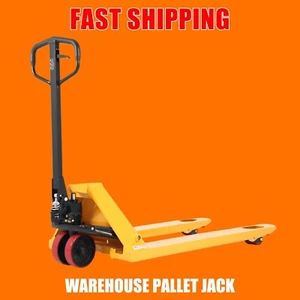 APOLLOLIFT Hand Manual Pallet Jack Truck 48"X21" Fork 5500lb Material Lift Truck - Picture 1 of 7