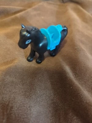 LEGO Friends Animal Caballo Negro Minifigura Completa con Sillín  Foto 1 de 4